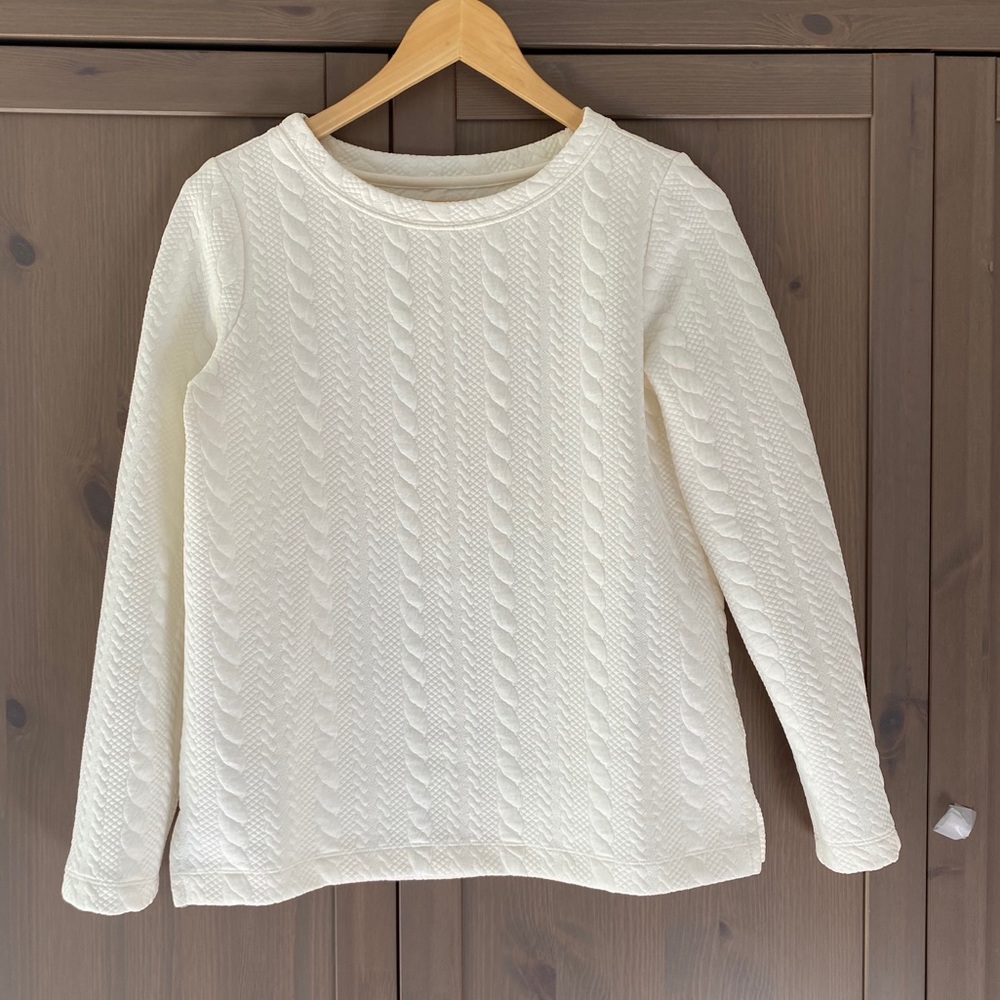 TALBOTS | Cable Knit Inspired Pullover